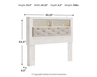 Altyra UPH Panel Bookcase HDBD - Queen