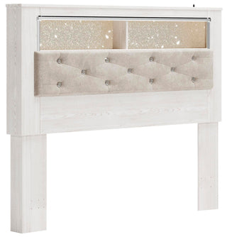 Altyra Queen Bookcase Headboard, Dresser and Mirror