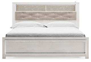 Altyra Panel Bookcase Bed