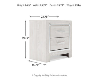 Altyra Full Panel Bed, Dresser, Mirror and Nightstand
