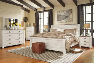 Willowton Panel Headboard - King/California King