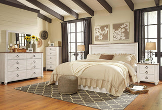Willowton Panel Headboard - King/California King