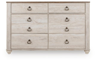 Willowton Six Drawer Dresser