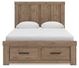 Oliandon Queen Panel Storage Bed