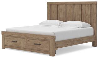 Oliandon Queen Panel Storage Bed