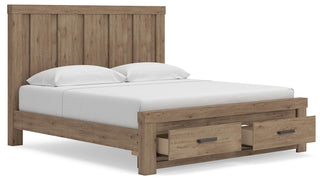 Oliandon Queen Panel Storage Bed