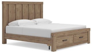 Oliandon Queen Panel Storage Bed