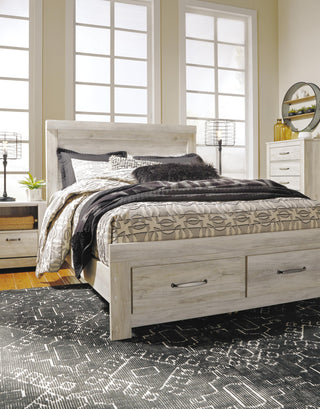Bellaby Platform Bed with 2 Storage Drawers - Queen