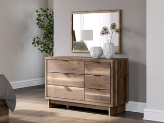 Chirason Full Panel Platform Bed, Dresser and Mirror