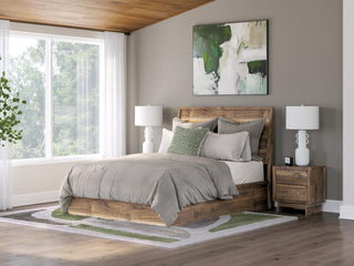 Chirason Queen Panel Bed, Dresser and Mirror