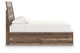 Chirason Full Panel Storage Bed, Dresser and Mirror