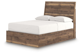 Chirason Full Panel Platform Bed, Dresser and Mirror