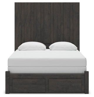 Fraluna Queen Panel Storage Bed, Dresser and Mirror