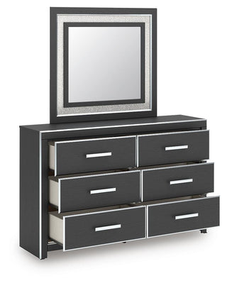 Zuraleus King Storage Bed, Dresser, Mirror, Chest and Nightstand