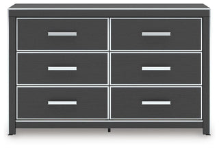 Zuraleus Queen Upholstered Bed, Dresser and Nightstand