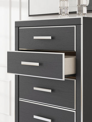 Zuraleus King Storage Bed, Dresser, Mirror, Chest and Nightstand