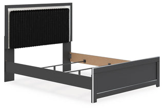 Zuraleus Queen Panel Bed, Dresser, Mirror and Nightstand