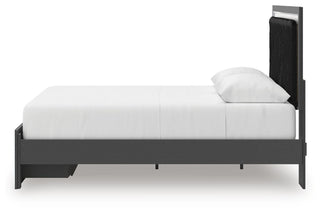 Zuraleus Upholstered Panel Platform Storage Bed