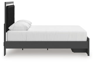 Zuraleus Upholstered Panel Platform Storage Bed