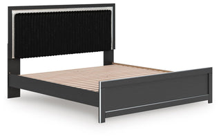 Zuraleus Upholstered Panel Platform Bed