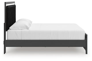 Zuraleus Upholstered Panel Platform Bed