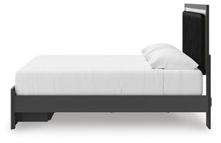 Zuraleus Upholstered Panel Platform Storage Bed