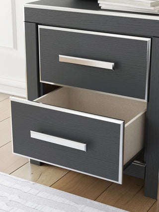 Zuraleus Two Drawer Night Stand