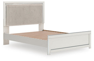 Zuraleus Upholstered Panel Platform Bed