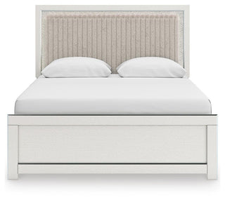 Zuraleus Upholstered Panel Platform Bed