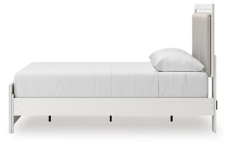 Zuraleus Upholstered Panel Platform Bed