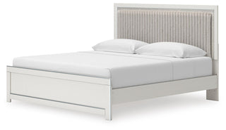 Zuraleus Upholstered Panel Platform Bed