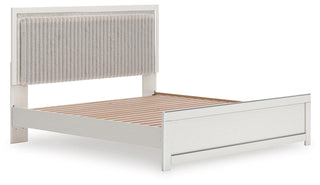 Zuraleus Upholstered Panel Platform Bed