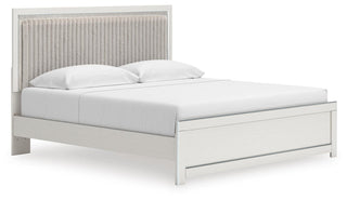 Zuraleus Upholstered Panel Platform Bed