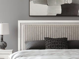 Zuraleus Upholstered Panel Platform Bed
