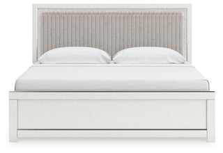 Zuraleus Upholstered Panel Platform Bed