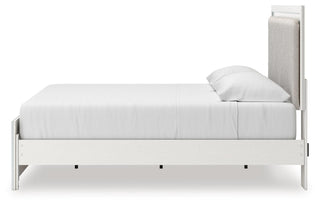 Zuraleus Upholstered Panel Platform Bed