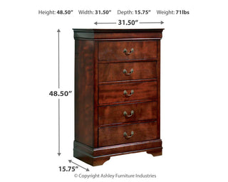 Alisdair King Sleigh Bed and Chest