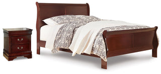 Alisdair Queen Sleigh Bed and Nightstand
