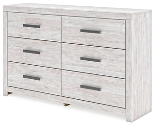 Cayboni King Panel Bed, Dresser and Nightstand