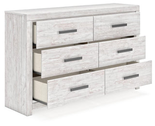 Cayboni Full Panel Bed, Dresser and Nightstand