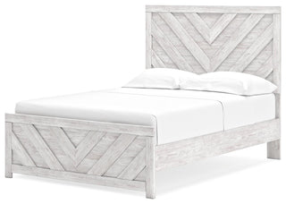 Cayboni Full Panel Bed, Dresser, Mirror and Nightstand