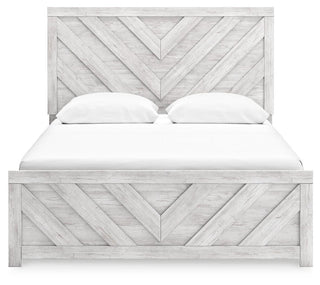 Cayboni Queen Panel Bed, Chest and Nightstand