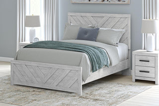 Cayboni Queen Panel Bed, Dresser, Mirror and Nightstand