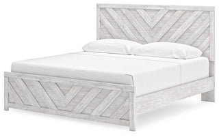 Cayboni King Panel Bed, Dresser and Nightstand