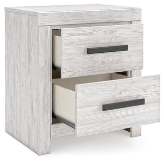 Cayboni King Panel Bed, Dresser, Mirror, Chest and 2 Nightstands