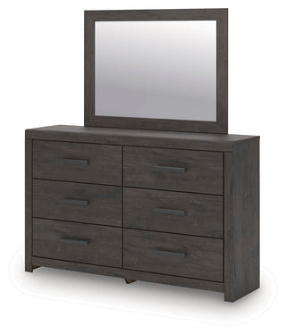 Prendonea Queen Panel Bed, Dresser and Mirror