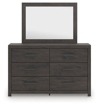Prendonea Twin Panel Bed, Dresser and Mirror