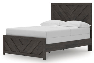 Prendonea Full Panel Bed, Dresser and Mirror