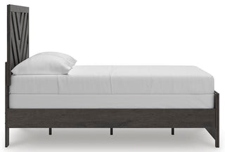 Prendonea Full Panel Bed, Dresser and Mirror