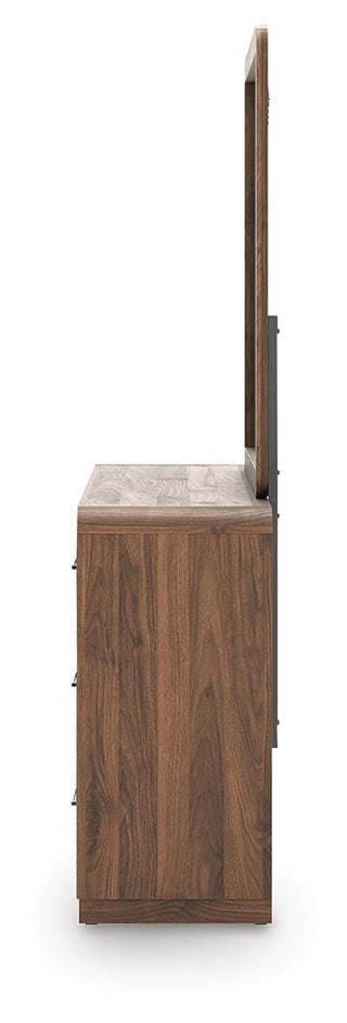 Fortlorn King Panel Bed, Dresser, Mirror and Nightstand